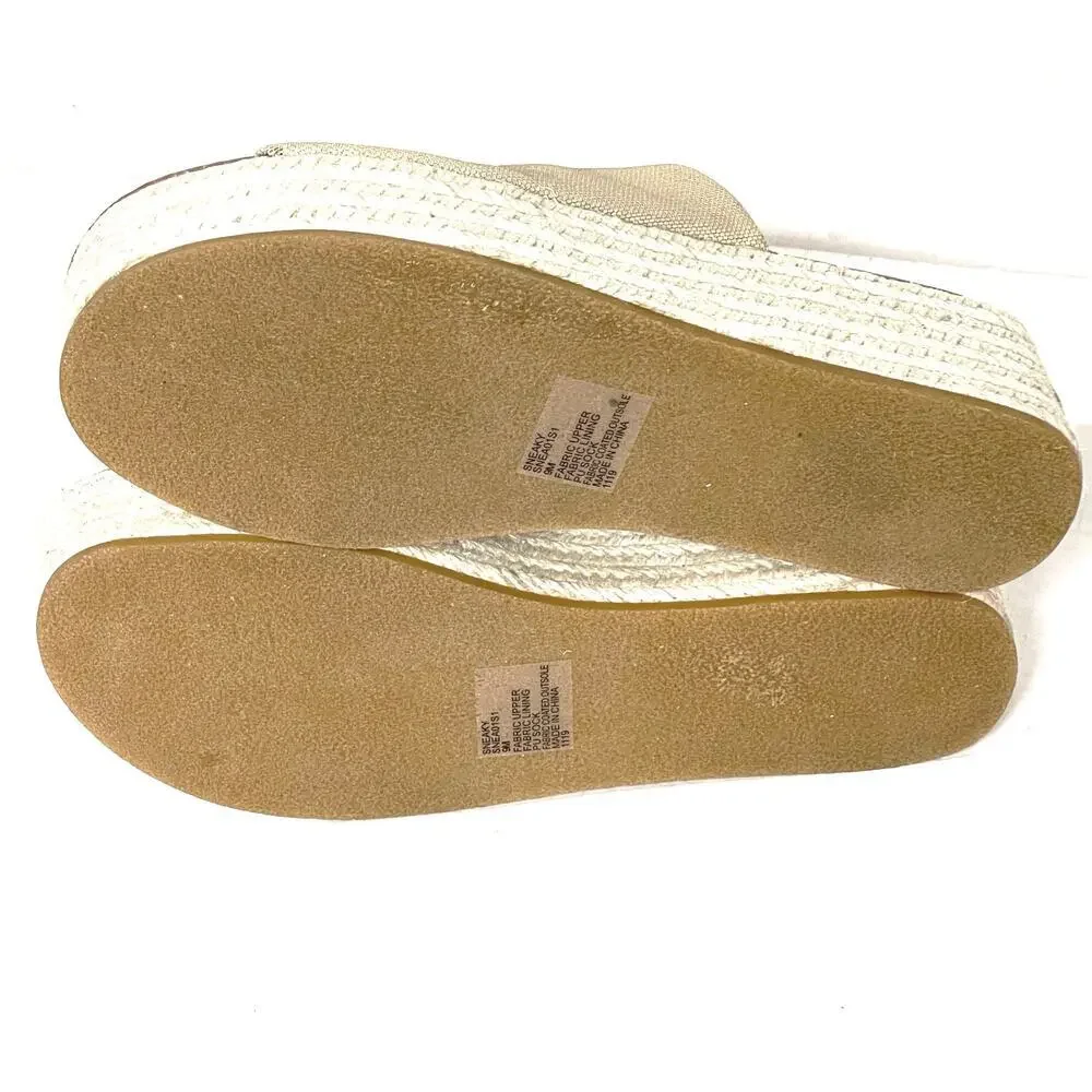 Steve Madden Tan Wedge Sandals - Picture 6 of 6